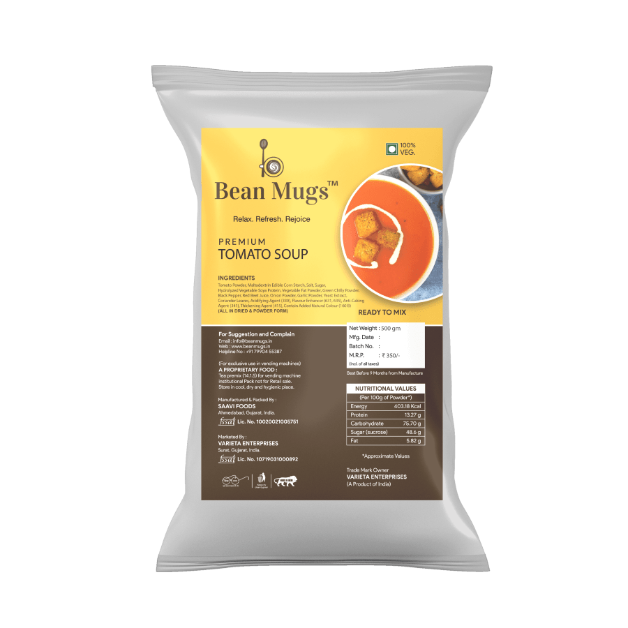 Bean Mugs Premium Tomato Soup Premix