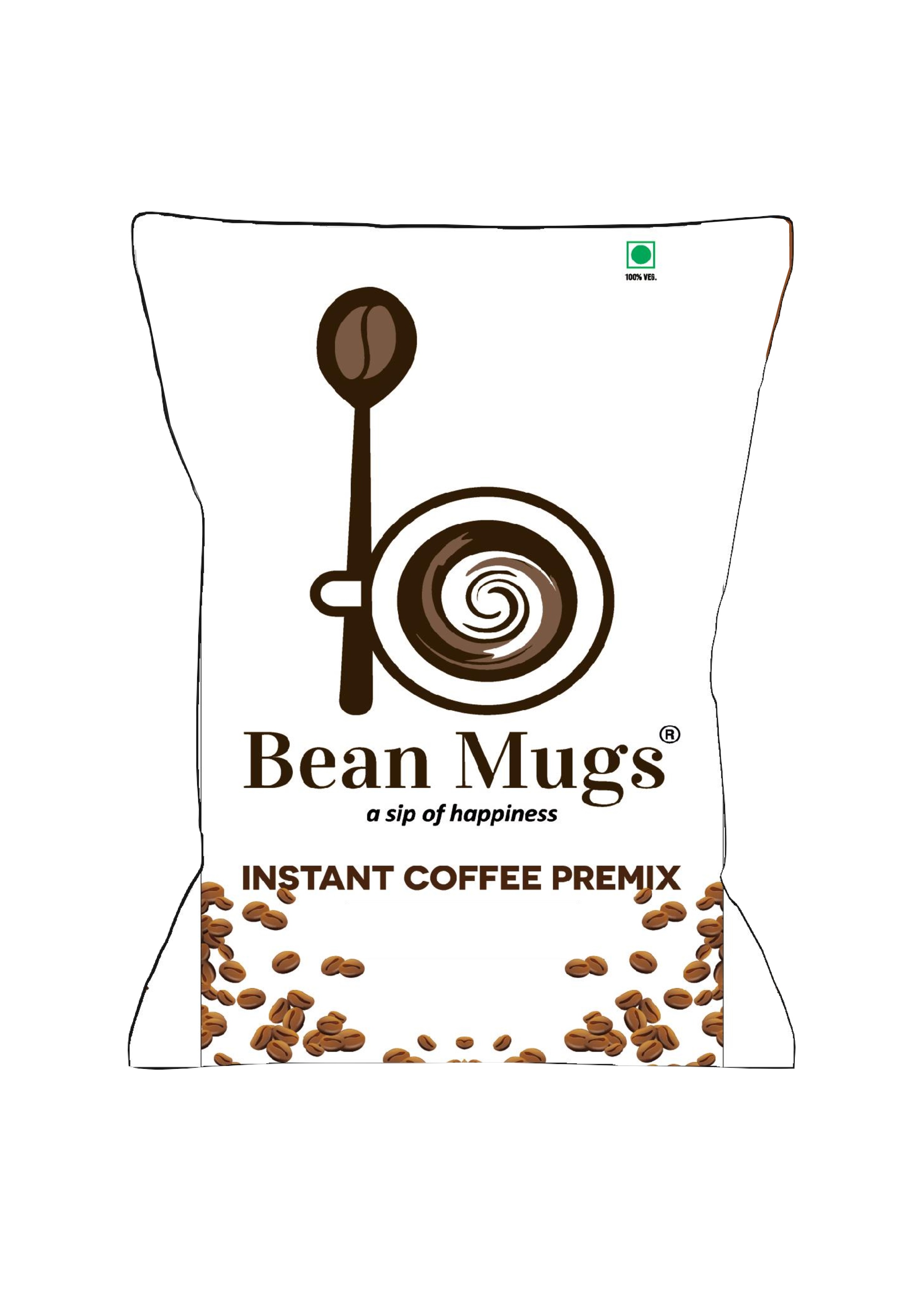 Bean Mugs Premium Vanilla Coffee Premix