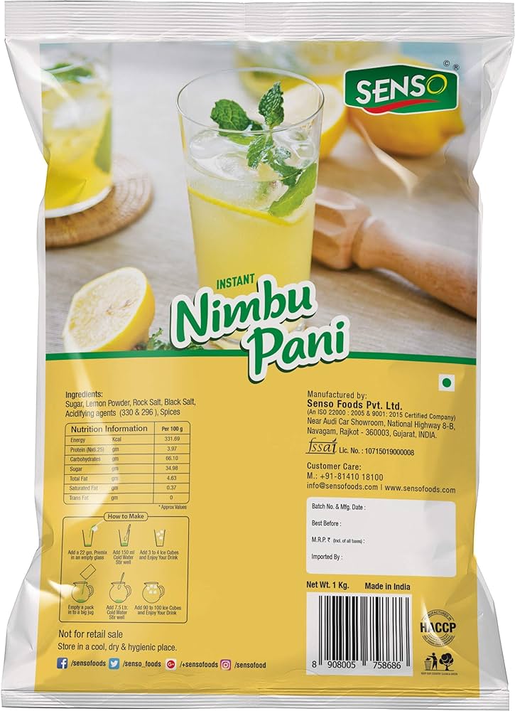 Senso Nimbupani Premix