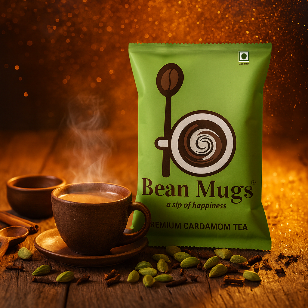 Bean Mugs Premium Cardamom Tea Premix