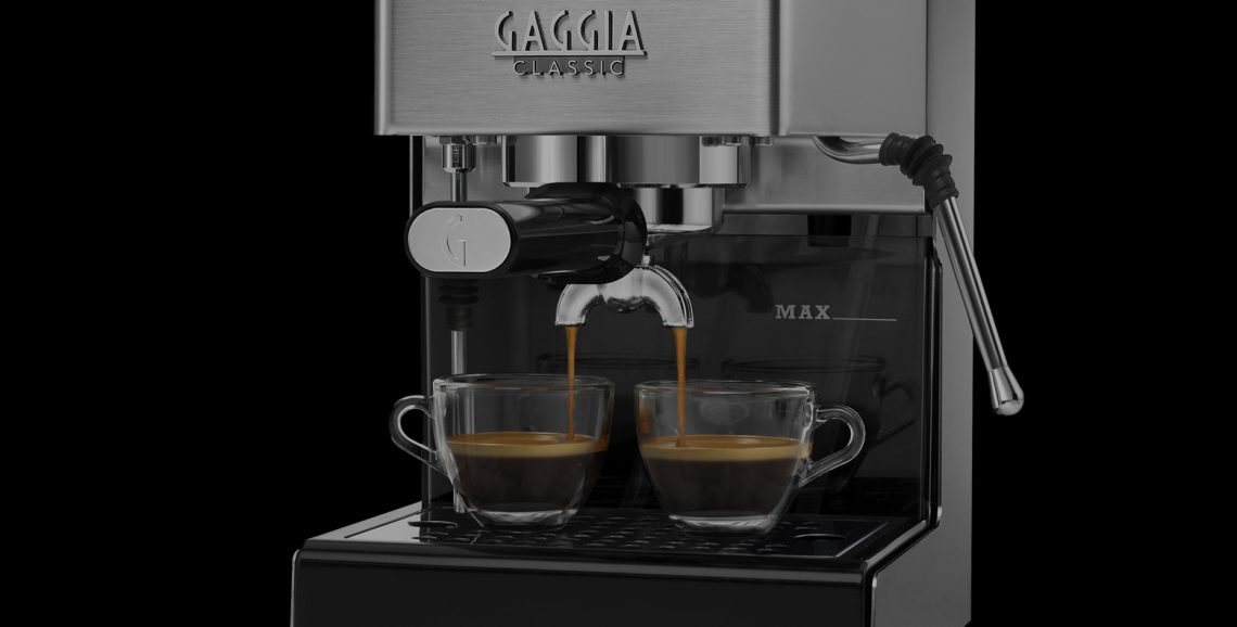 Gaggia Coffee Machine Classic Evo Stainless Steel Espresso Coffee Machine
