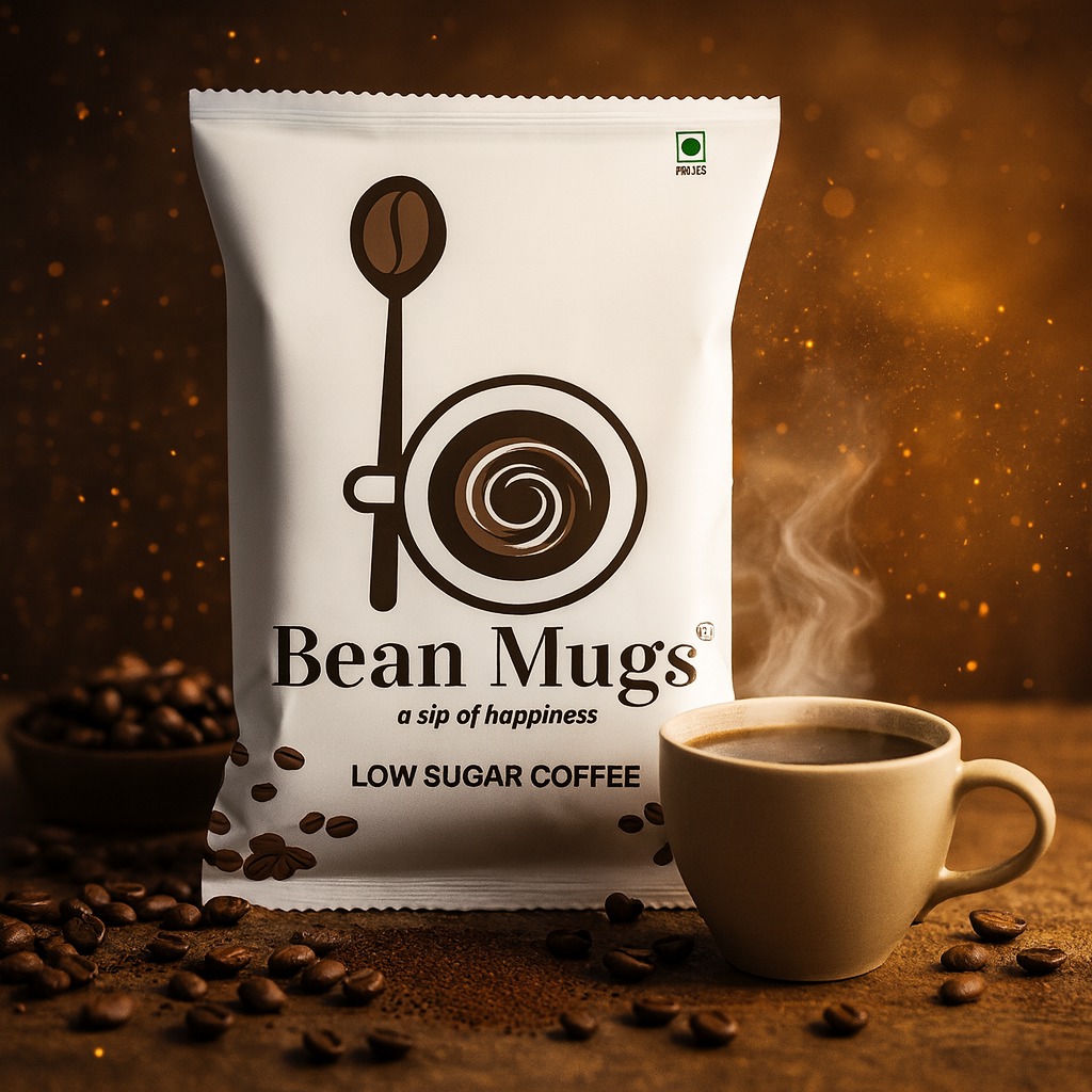 BEAN MUG LOW SUGAR COFFEE PREMIX