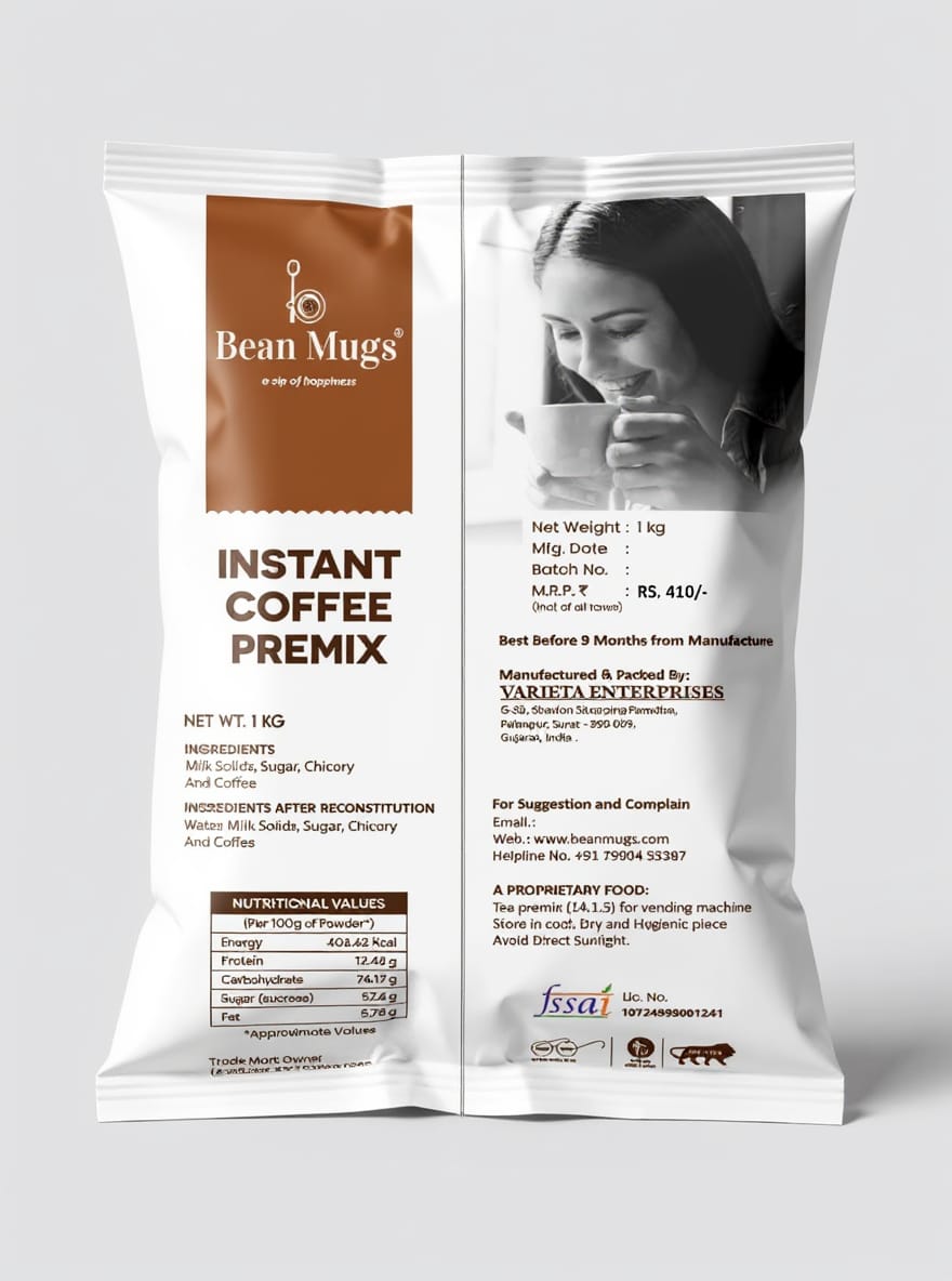 BEAN MUG LOW SUGAR COFFEE PREMIX