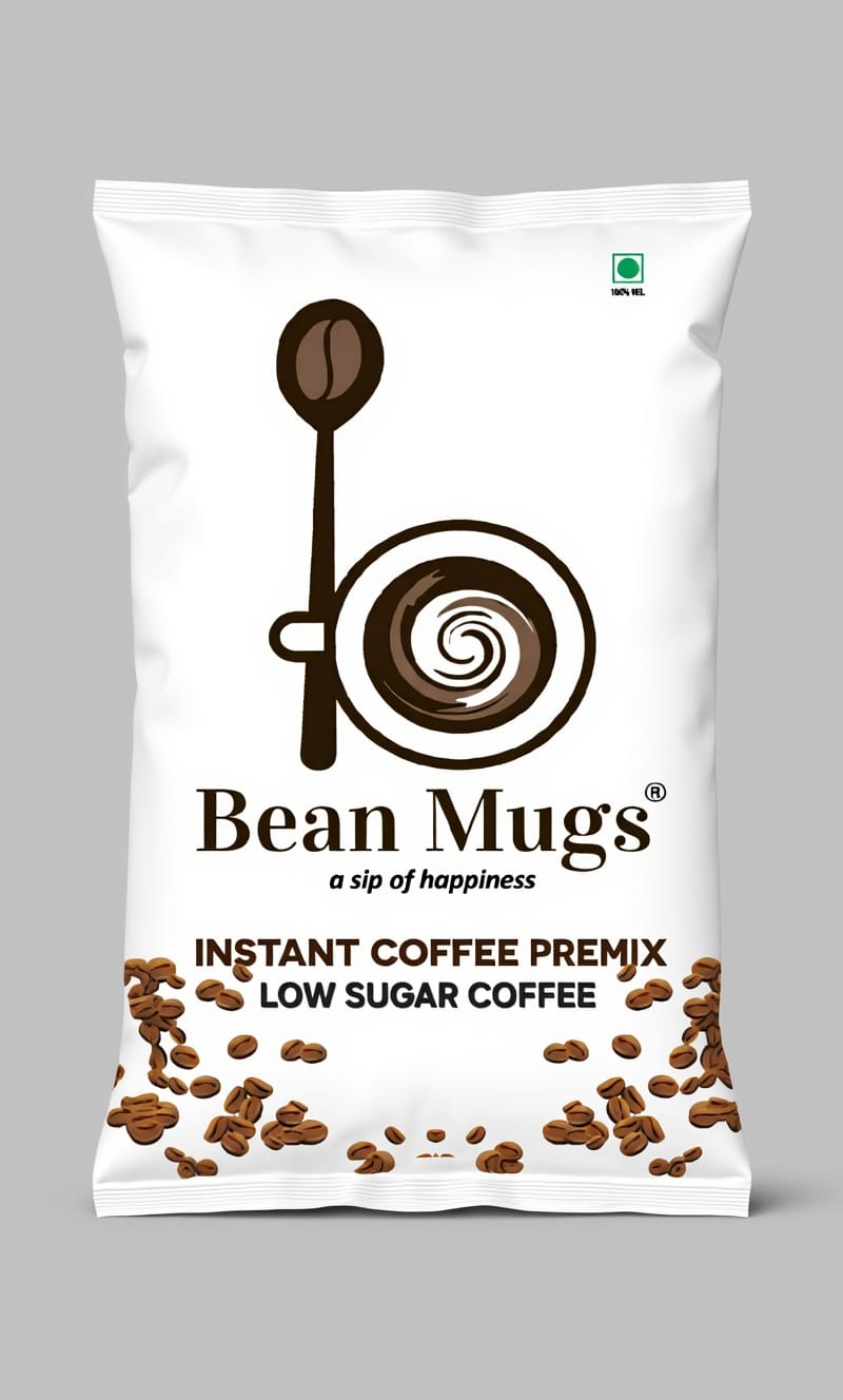 BEAN MUG LOW SUGAR COFFEE PREMIX