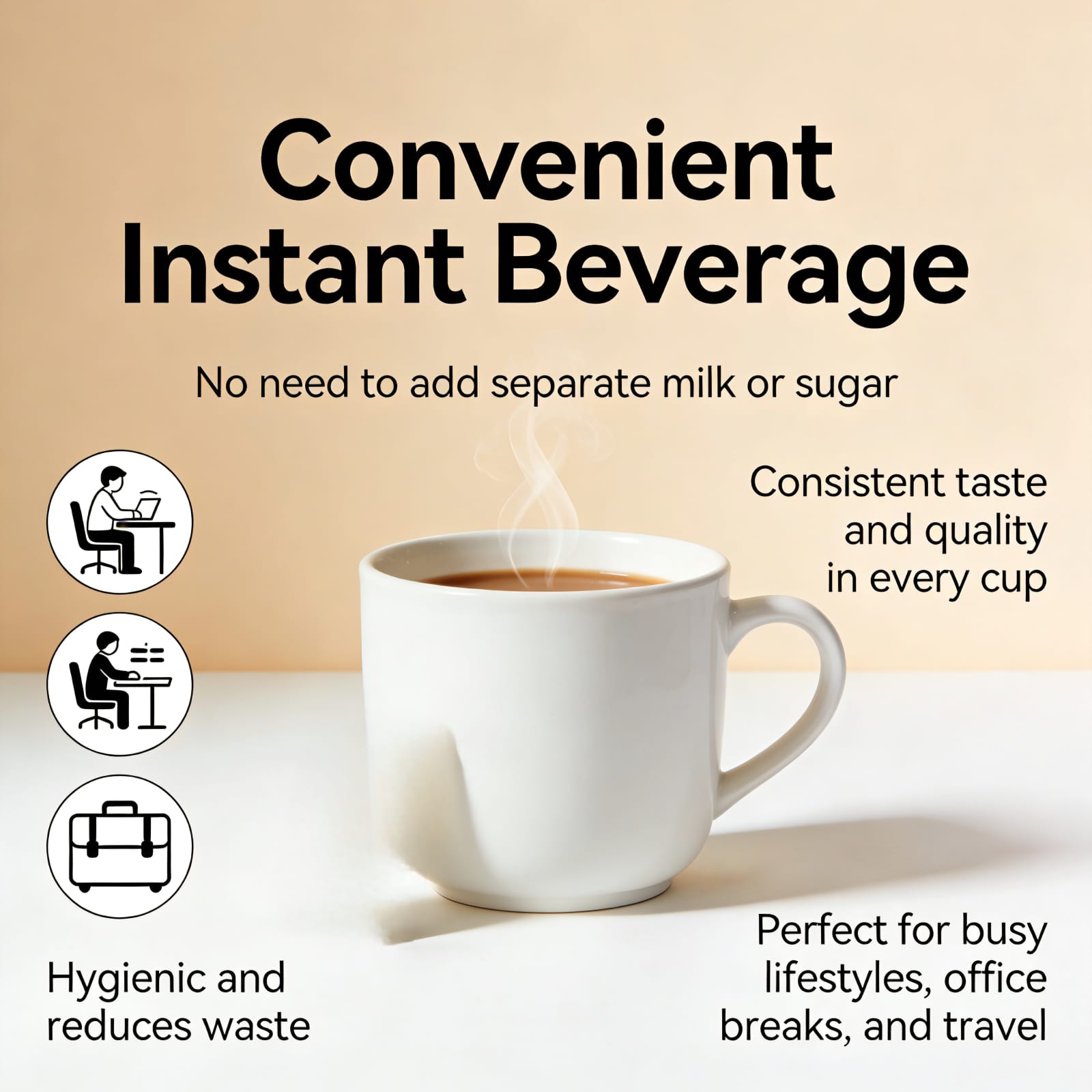 BEAN MUG LOW SUGAR COFFEE PREMIX