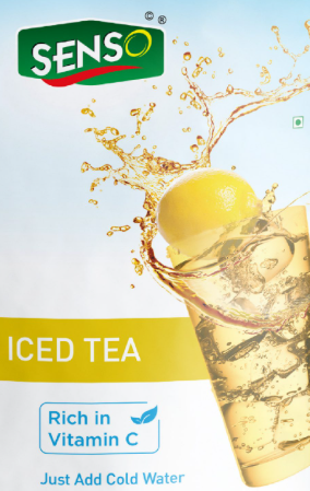 SENSO LEMON ICE TEA PREMIX INSTANT READY TO DRINK ICED TEA POUCH (20 SACHETS 20G)