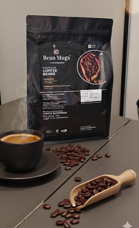 Bean Mugs Premium Coffee Beans 1kg (100% ARABICA) MED TO DARK ROAST