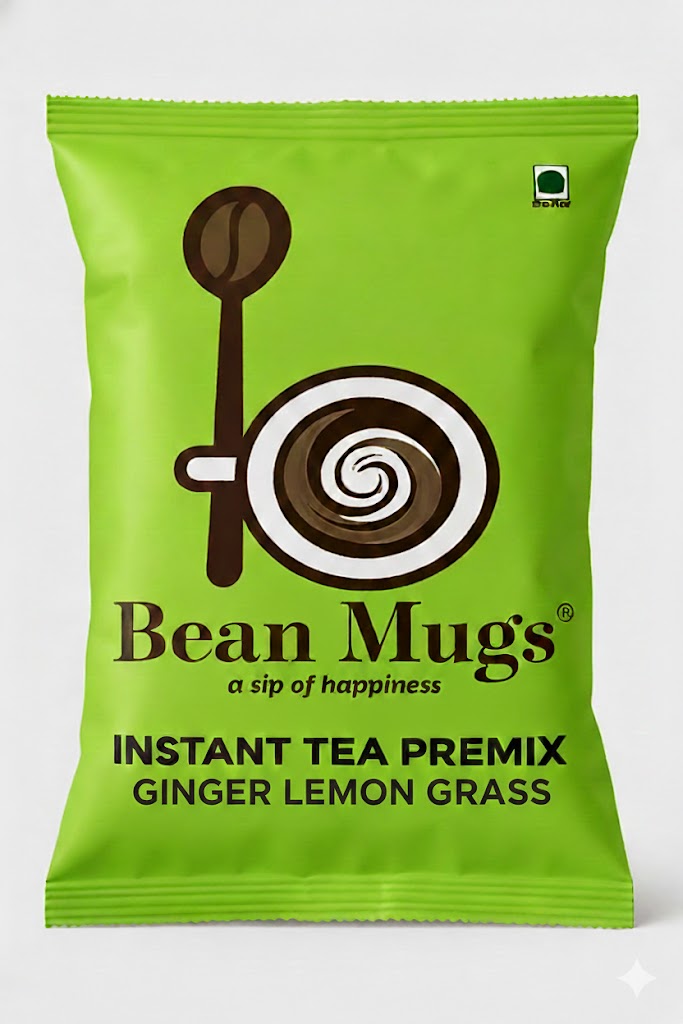 Bean Mugs Premium Ginger Lemongrass Tea Premix 1 kg
