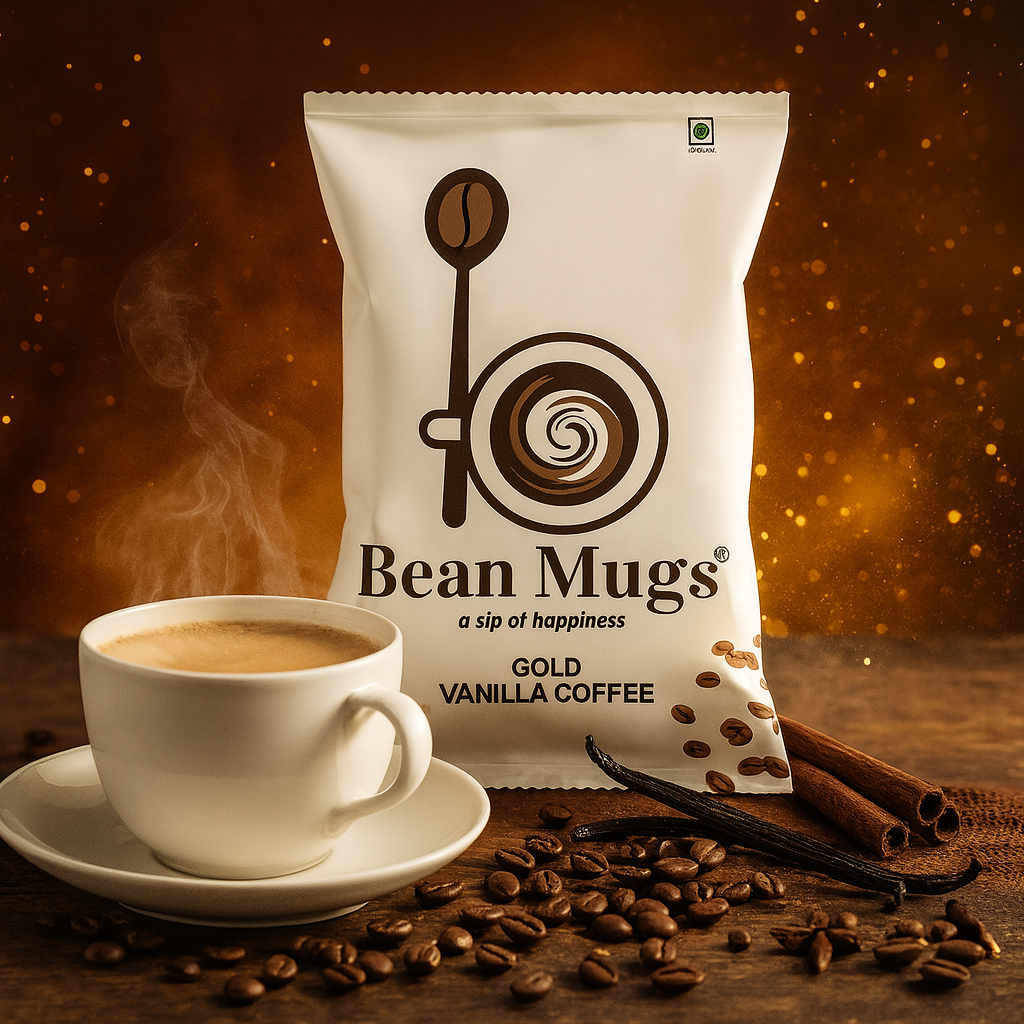 Bean Mugs Premium Vanilla Coffee Premix 1 kg