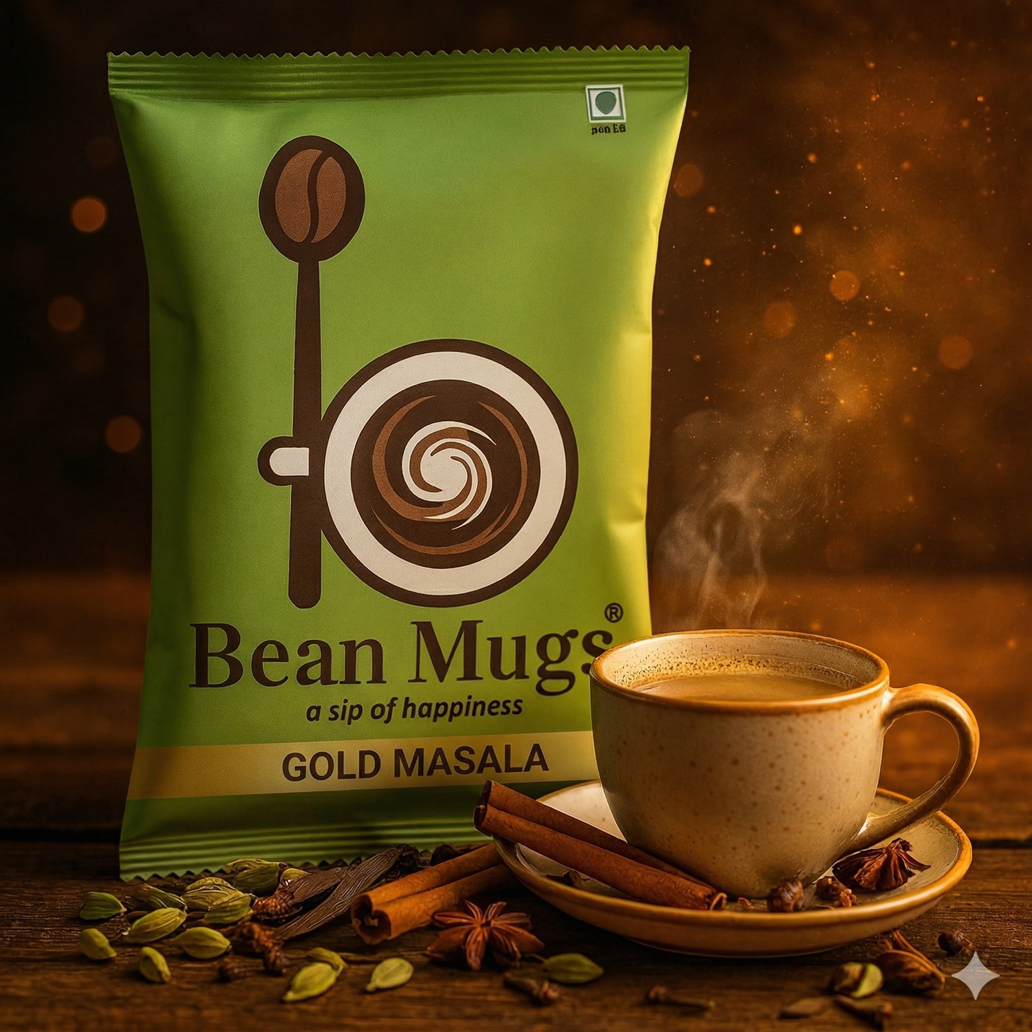 BEAN MUGS GOLD MASALA
